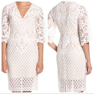 Bardot White Lace Dress